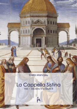 Carla Mancosu La Cappella Sistina Vol 1