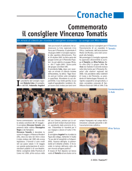 Cronache - Consiglio regionale del Piemonte