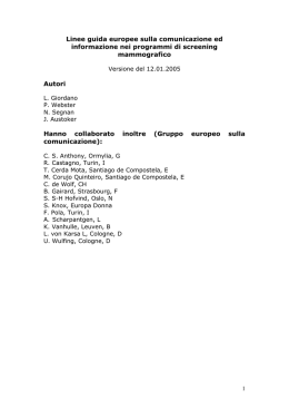 Versione del 12.01.2005