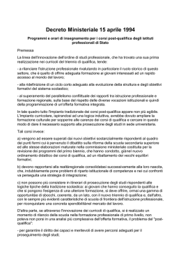 Il testo - orientamento a scuola