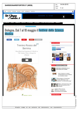 Sardegna_Reporter_14_04_15_a - Bologna Medicina, il Festival