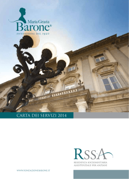 scarica pdf - Fondazione Maria Grazia Barone