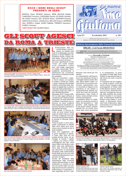 Voce Giuliana n 330 16 settembre 2015.indd