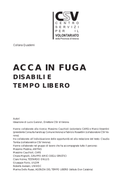 ACCA IN FUGA - CSV di Verona