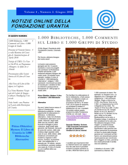 Volume 4, Numero 2. Giugno 2010