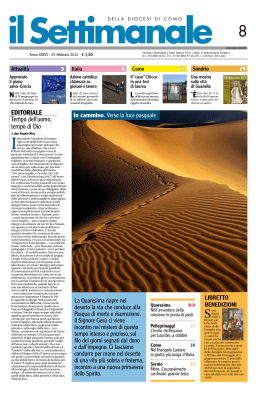 Tempo dell`uomo, tempo di Dio