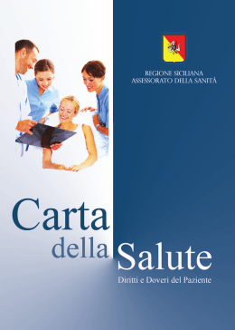 Carta della Salute - Regione Siciliana