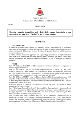 ordinanza - Comune di Barletta