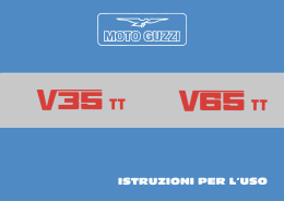 V35 TT - V65 TT - Manuel d`utilisation