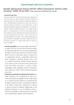 Sopralluoghi dell`area scolastica Estratto dall`opuscolo tecnico dell