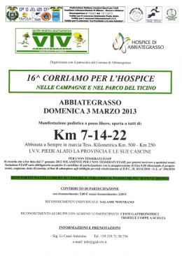 volantino - GSD VTV Abbiategrasso