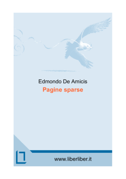 Pagine sparse
