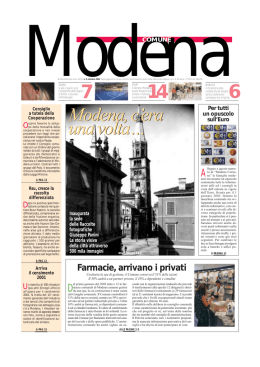 Modena Comune 10/2001