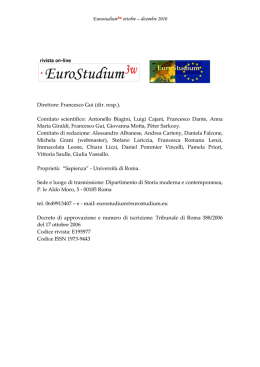 numero completo in pdf - Eurostudium