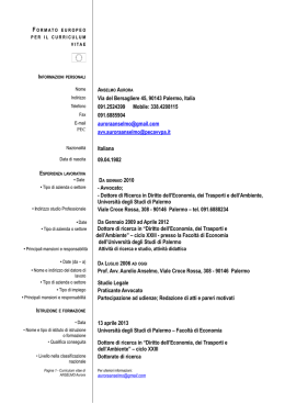 Curriculum Aurora Anselmo