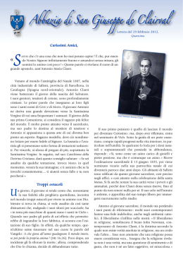 Lettre Flavigny - GESU`CONFIDO IN TE