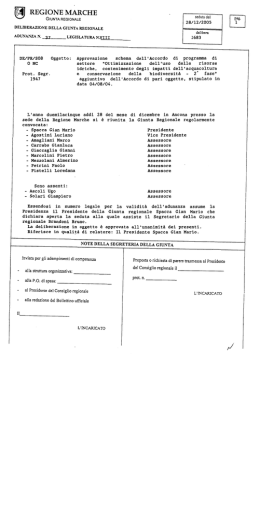 Il sito delle norme della Regione Marche
