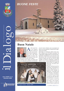 Anno XXXVI n. 3 dicembre 2008 - Comune di Venegono Inferiore