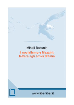 socialismo e Mazzini