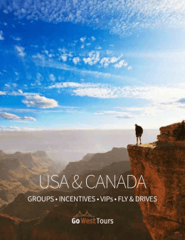 usa & canada - Go West Tours
