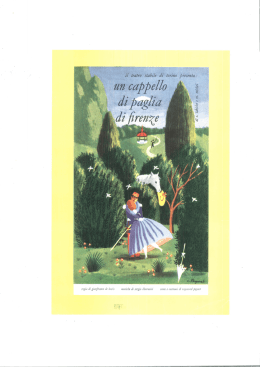 Opuscolo testi delle canzoni