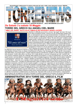TORRE NEWS APRILE 2014 / 244