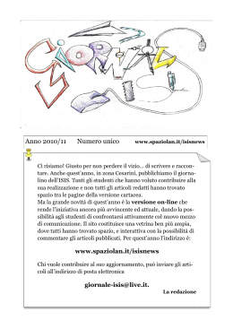 (a.s. 2010/2011) formato PDF - "Città di Luino - Carlo Volonté"