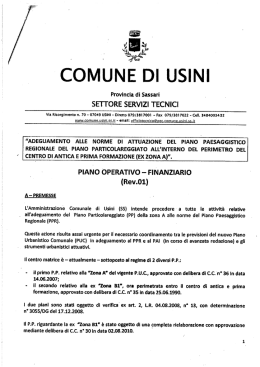 comune di usini - Sardegna Territorio