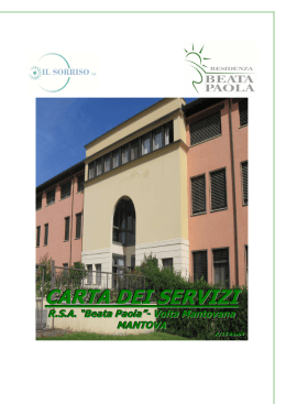 scarica il documento - Residenza Beata Paola