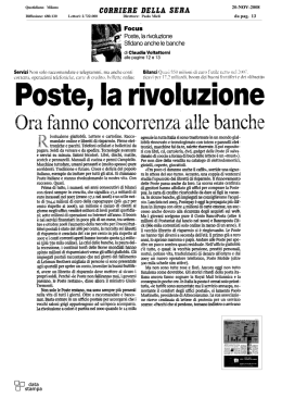 corri ere - Poste Italiane