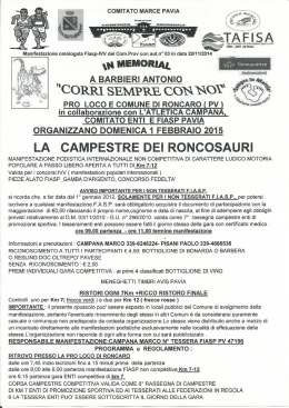 a barbieri antonio “ corri sempre con nox