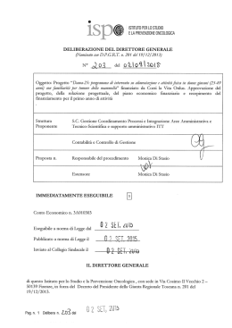 DELIBERA N. 203 DEL 02.09.2015