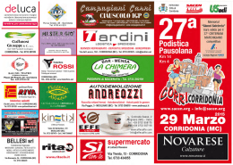 29/03/2015 CORRIDONIA (MC)