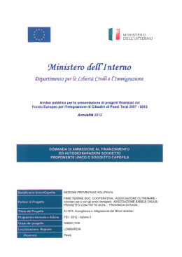 progetto_ACLI - Provincia di Pavia