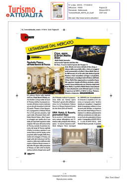 Pacchetto Picasso all`Hotel Bernini di Firenze