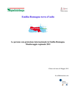 Report 2011 - Città metropolitana di Bologna
