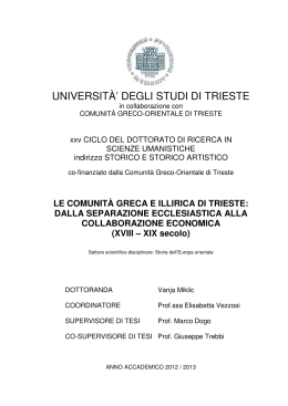 OpenstarTs - Universit&agrave; degli Studi di Trieste