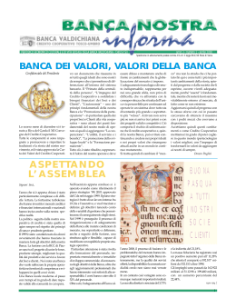aprile 2000 - Banca Valdichiana
