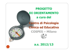 Slide - COSPES Milano