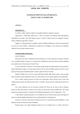 Verbale Consiglio 14-03-2006