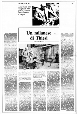 Page 1 &laquo;I sardi rimasti nell`isola sono troppo spesso corne sono io