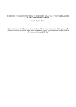 Padre Pio - Chiesa Cattolica