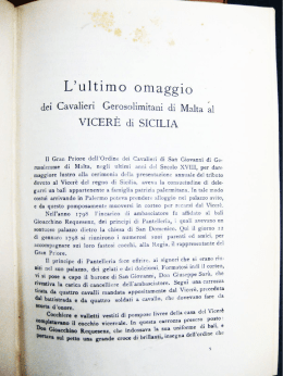 VICER&Egrave; di SICILIA