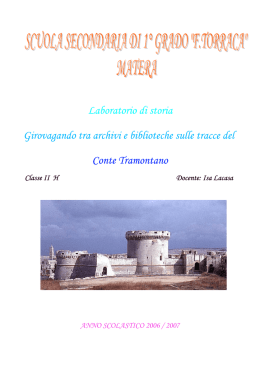 Il Conte Tramontano