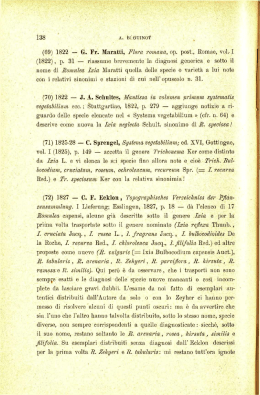 138 (69) 1822 — G. Fr. Maratti, Flora romana, op. post., Romae, voi.-1