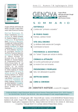 Inter. GM 10/2002 - Ordine dei Medici di Genova