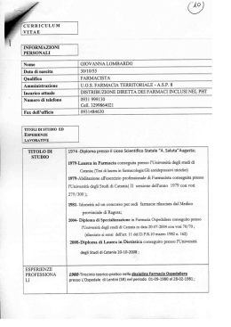 iî:ì2riculum - Asp Siracusa