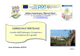 curricolo verticale - icmarconioliva.gov.it