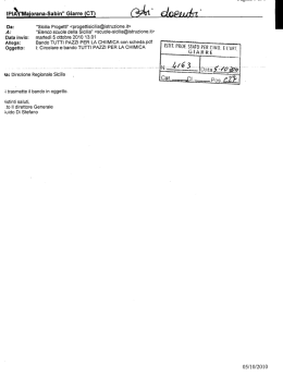 Scarica il bando... - IPSIA "Majorana