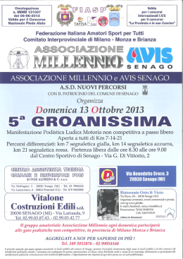 Scarica il volantino della manifestazione!